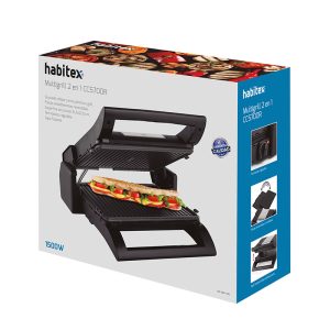 MULTIGRILL 2 EN 1 CC5700R. 1500W HABITEX