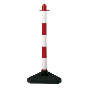 Poste plástico cadena 4 unidades