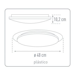 PLAFON LED BELGRADO 18W 1900 LUME