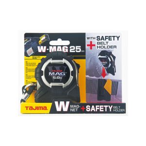 FLEXOMETRO W-MAG 25 5 MTS.MAGNET.TAJIMA