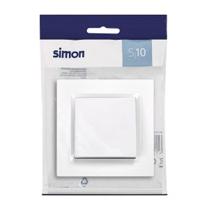 CONMUTADOR CRUCE SERIE 10 BLANCO