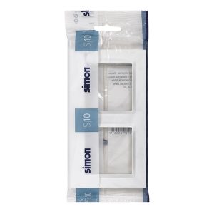 MARCO 2 ELEMENTOS SERIE 10 BLANCO