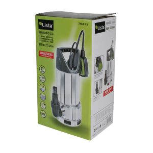 BOMBA AGUAS SUCIAS INOX. 900 W.