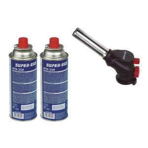 Soplete SUPER EGO Multifire + 2 cartuchos