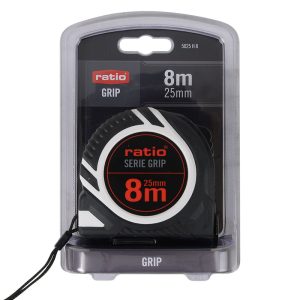 FLEXOMETRO CINTA 25/8 M. GRIP  RATIO
