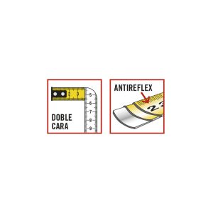 FLEXOMETRO CINTA 19/5 MTS.COMPACT RATIO