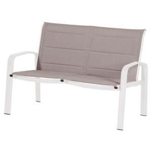 Conjunto para jardín Elyn blanco, 4 piezas