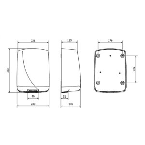 SECAMANOS OPTICO BLANCO POWER+