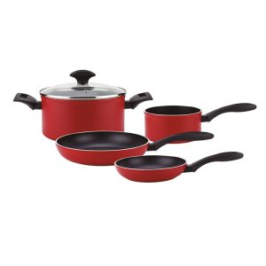 BATERIA COCINA 5 PZAS. MAXIMA ROJA FAGOR