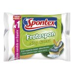 Estropajo fibra c/esponja SPONTEX Frotaspon, 2 unidades