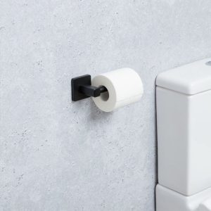 ACC. BAÑO NERO TATAY.PORTARROLLOS S/TAPA