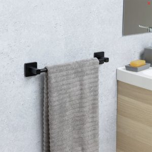 ACC. BAÑO NERO TATAY. TOALLERO MEDIANO