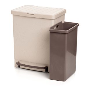 CUBO RECICLAJE 17 L + 8 L. ECOHOME TATAY