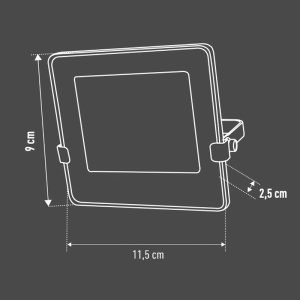 FOCO LED ALTA POTENC.10W STARLINE 4000K
