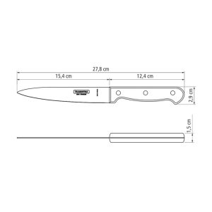 CUCHILLO COCINERO 16 CM POLYWOOD