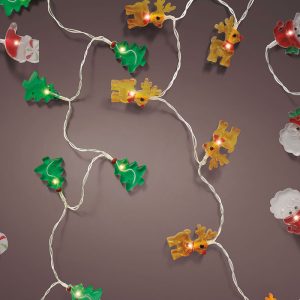 Guirnalda decorativa Led figuras 90cm