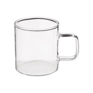 TAZA CAFE TRANSPARENTE 6 UN. + SOPORTE