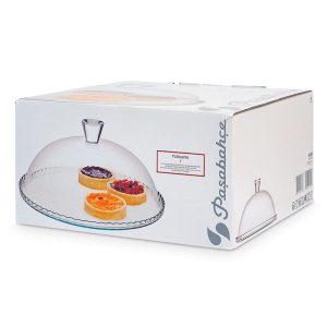 PLATO CON TAPA PASTELERÍA