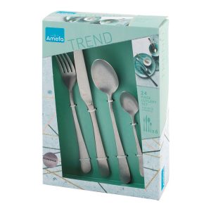 CUBIERTOS INOX AUSTIN VINTAGE 24PZ.PENGO