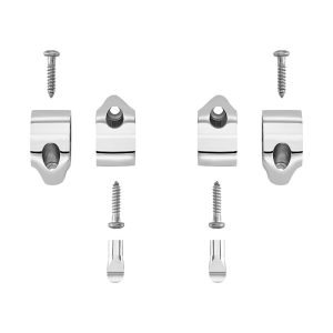 JUEGO BISAGRAS AMORTIGUADAS ACERO ROCA