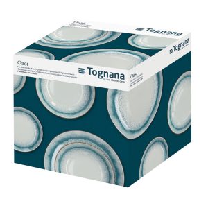 VAJILLA PORCELANA 18 PZAS. MADISON OASI