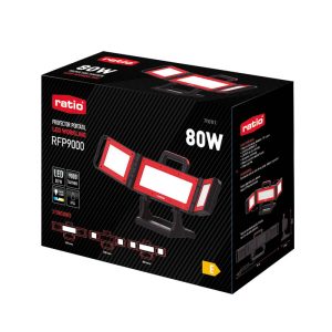 FOCO PROYECTOR LED CON CABLE 9000LM