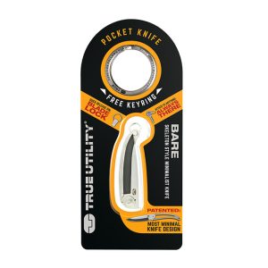 NAVAJA-LLAVERO FILO TITANIO 4CM. BARE