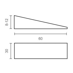 CUÑA MADERA PRC04 PINO 100 UNDS