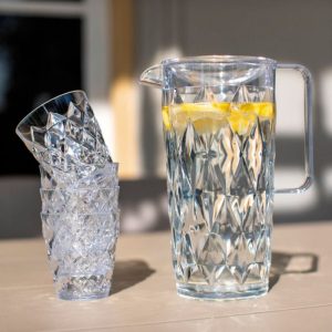 JARRA CRYSTAL PITCHER+4 VASOS KOZIOL