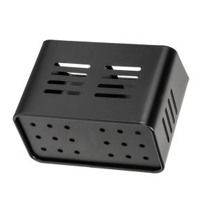 ESCURRIDOR CUBIERTOS METAL NEGRO WENKO