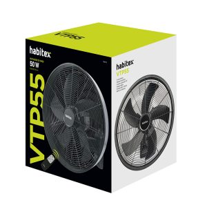 VENTILADOR PARED VTP55M.MANDO. D.HABITEX
