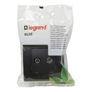NILOE TOMA TV-R/SAT INT BLACK MONOBLOC