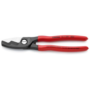 Tijera cortacables filo corte doble KNIPEX 95 11 200