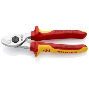 Tijera cortacables seguridad VDE KNIPEX 95 16 165