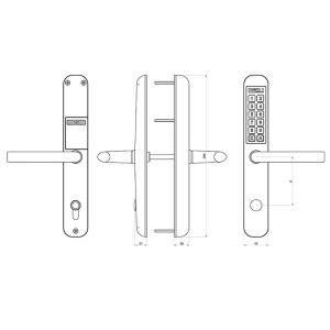 MANILLA DIGITAL EASY KEY 42X284MM MCM