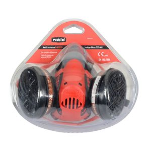 SEMI MASCARA CON  FILTROS RATIO R-M3039