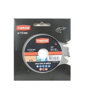 DISCO CORTE MADERA ANTIRETROCESO 115MM.
