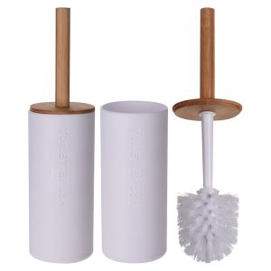 Escobillero WC Bambú