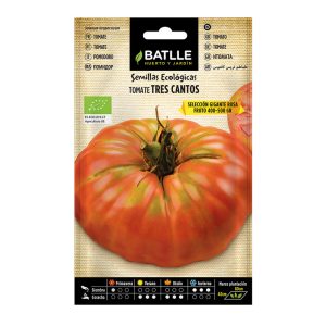 Semillas tomate 3 cantos gigante Rosa BATLLE Eco 10 unidades
