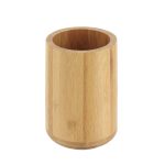 SERIE BAÑO BAMBU. VASO REDONDO