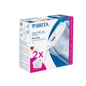 JARRA FILTRANTE MARELLA BLANCA 2 FILTROS