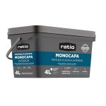 CUBETA MONOCAPA ANTIMOHO RATIO 4 LT