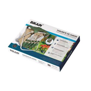 Kit taburete+bolsa portaherramientas jardín+herramientas jardin ALTUNA