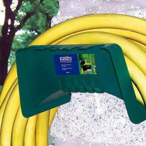 COLGADOR DE MANGUERA. VERDE. MAX 10 KG