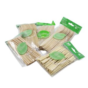 Cuchillos de madera 20 unidades