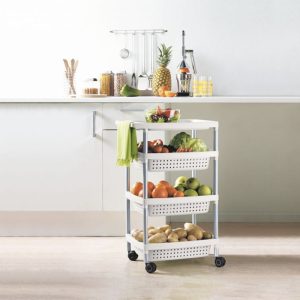 CARRITO VERDULERO 4 BLANCO TATAY