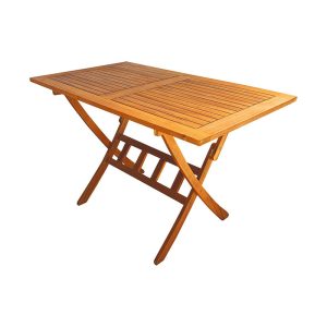 MESA MADERA ACACIA 120X70 cm