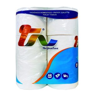 Papel higiénico doble capa ALBOR 12 rollos