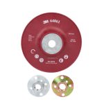 PLATO SOPORTE ACANALADO ROJO 180 MM