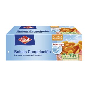 BOLSAS CONGEL.PEQ. 19X24CM.40 BSAS.